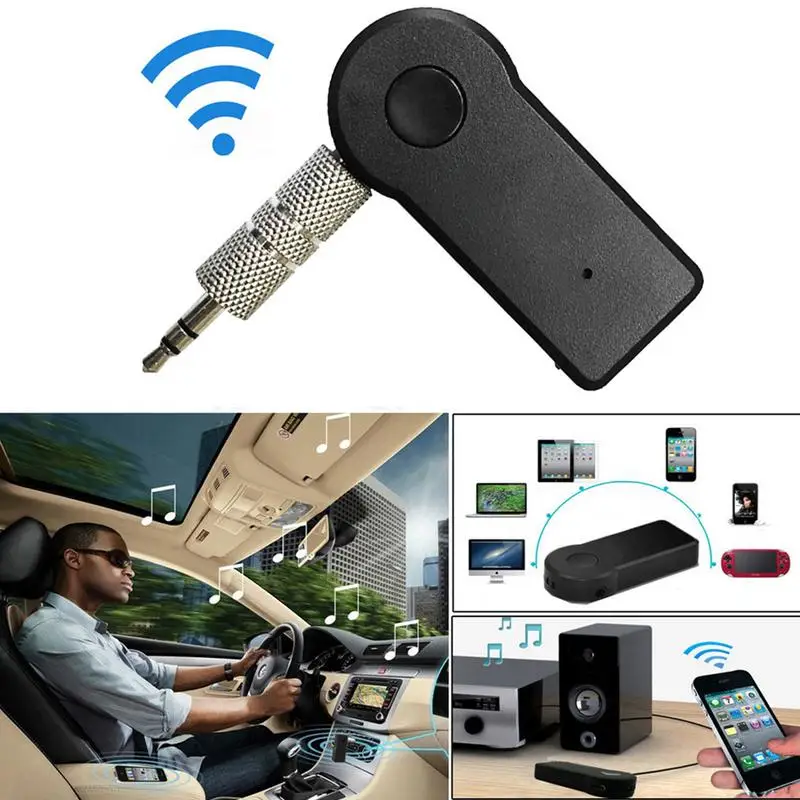 

2 In 1 Wireless Blue-tooth 5.0 Receiver Adapter 3.5mm Jack For Car Music Audio Aux A2dp Headphone Reciever Handsfree In Stock