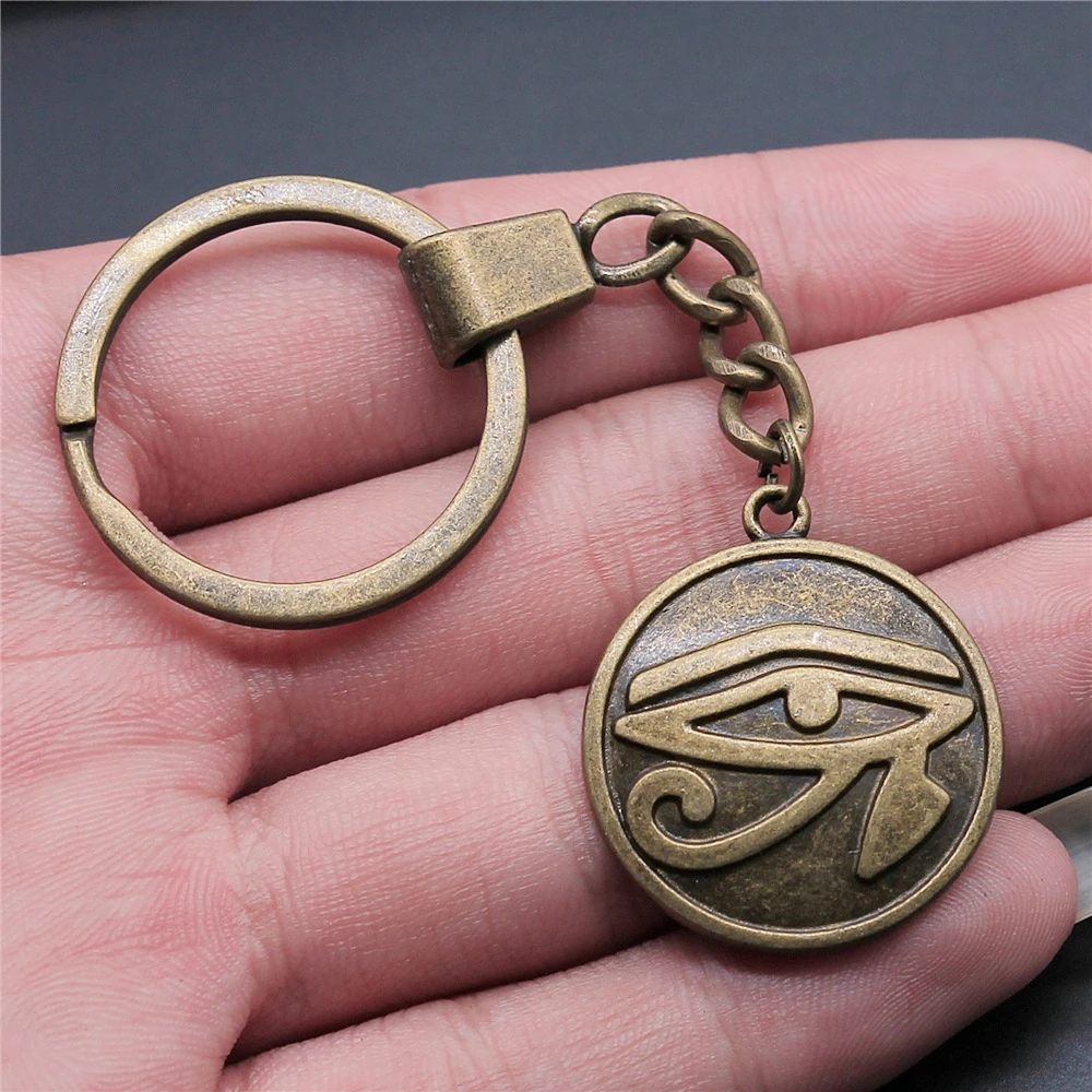 Винтажные Подвески в виде глаза хора 2 цвета 27 мм мужские ювелирные изделия