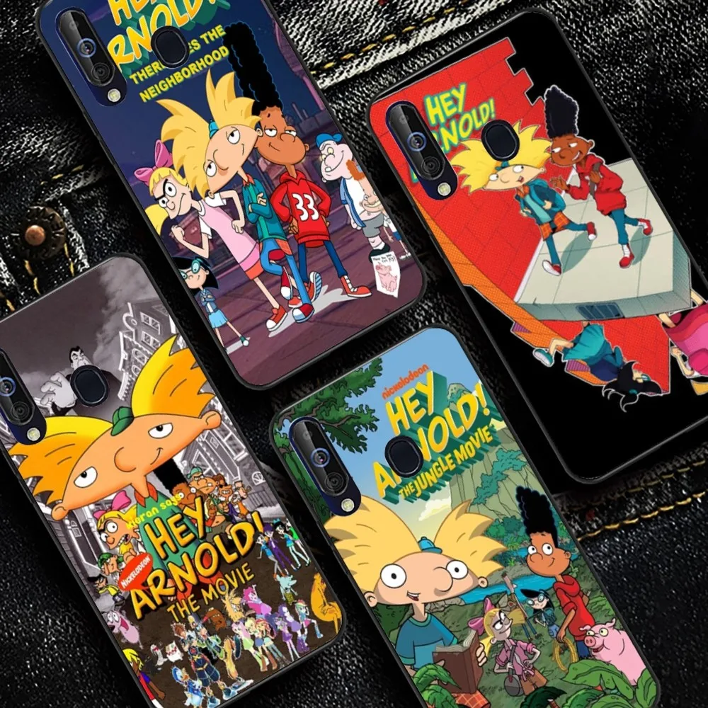 Милый чехол для телефона H-Hey A-Arnold H-Helga Samsung A 10 11 12 13 20 21 22 30 31 32 40 51 52 53 70 71 72 73 91 Shell