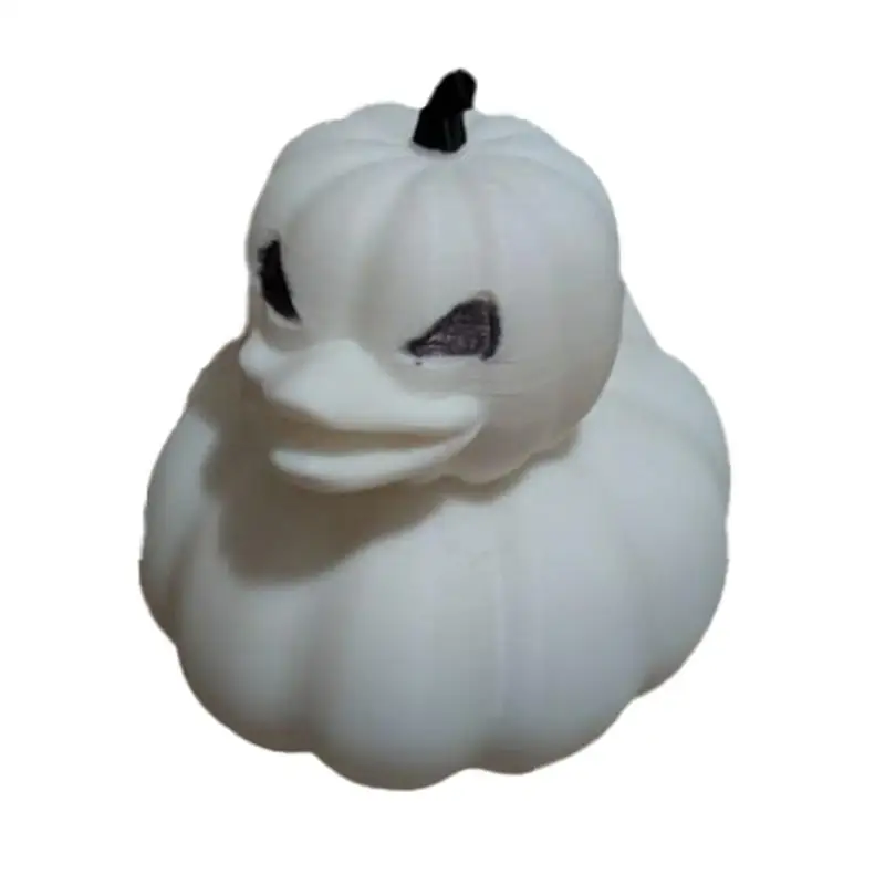 3D фигурки тыквы утки Хэллоуин печатные украшение в виде реалистичный дизайн