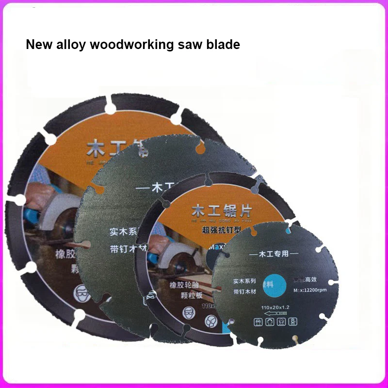 

Angle Grinder Saw Blade Aluminum Alloy Alloy Double Side Saw Blade Solid Wood New Cutting Pieces Multitool Marble Machine Slice