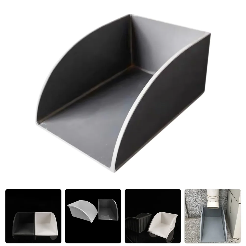 

Water Dustpan Rain Catching System Barrels Gutter Splash Guards Plastic Strainer Diverter Rainwater Collection Block Downspout