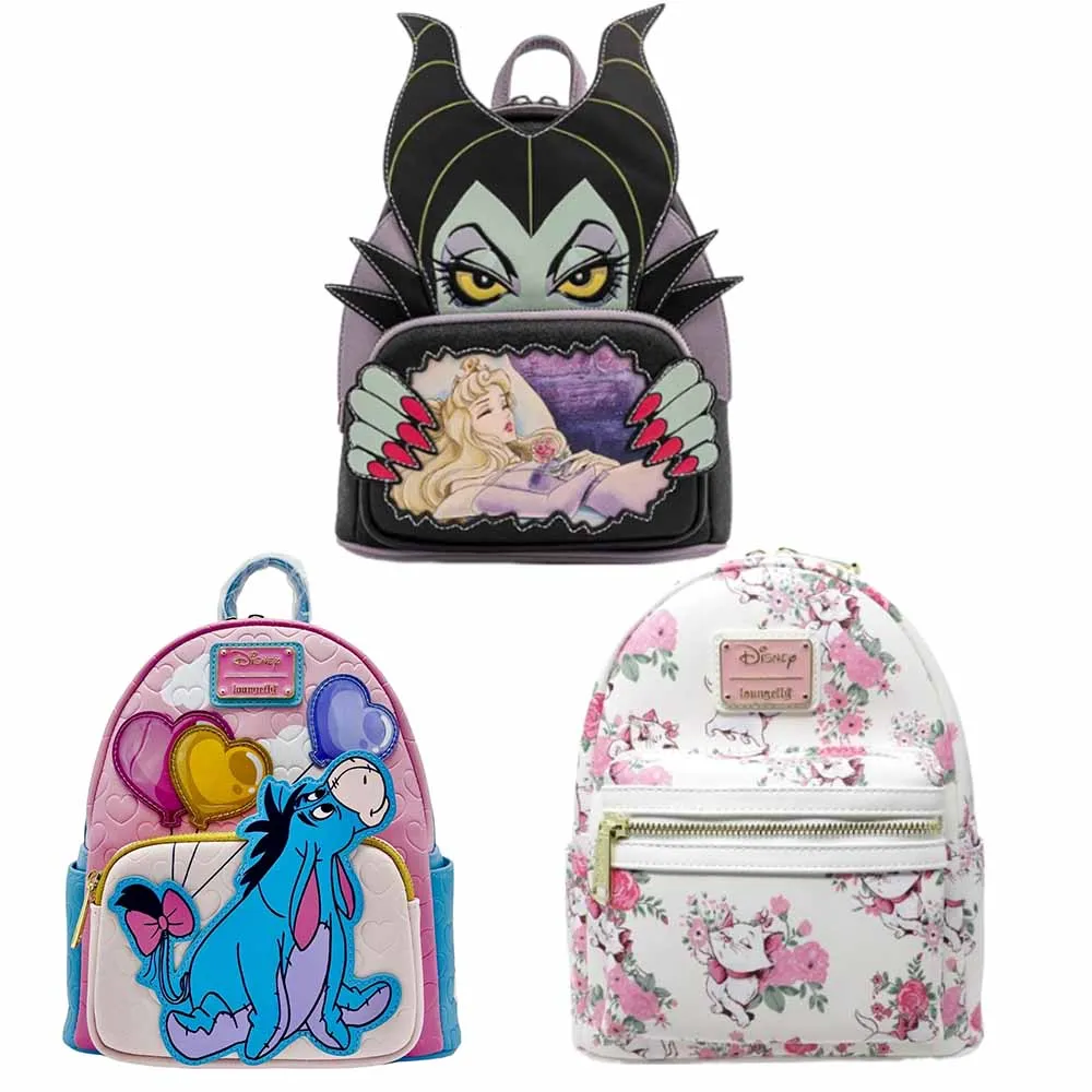 Мини-рюкзак Aristocats Marie с цветочным принтом злодеи сцена Малефисенты рюкзак Спящая