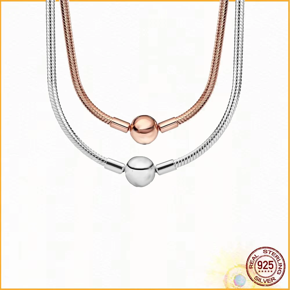 

Ожерелье-цепочка из серебра 925 пробы с подвеской