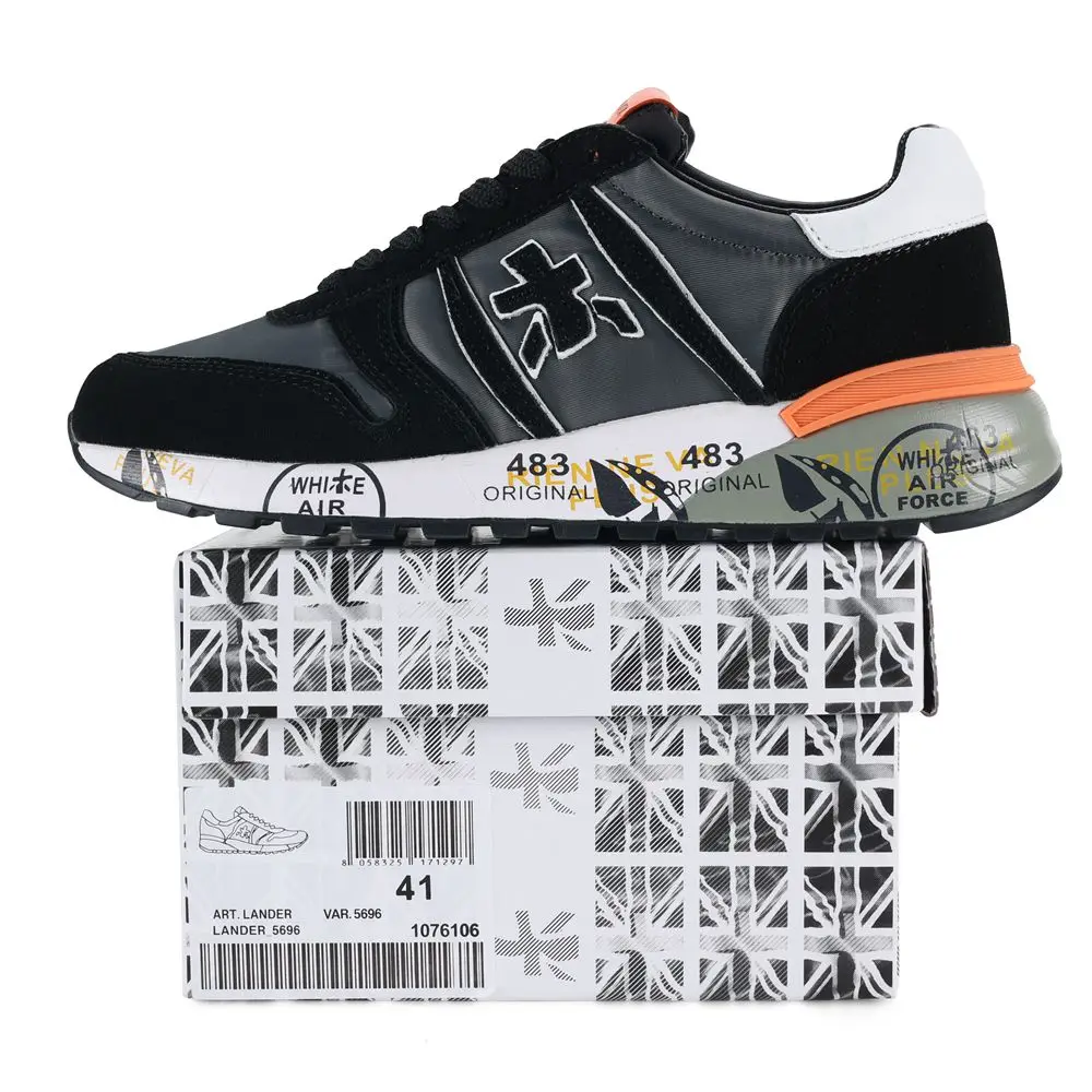

Men's PREMIATA Shoes Fashion Lightning Skateboard Running Shoes Breathable Casual Shoes Student Couple Outdoor Sneakers Eur38-45