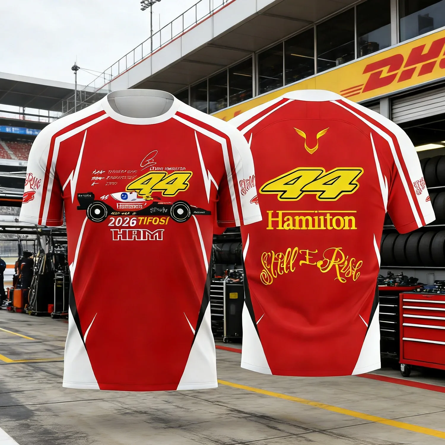 Фото 2026 Новые гоночные шины №. Футболка с 3D-принтом Rider Lewis Hamilton Fan для мужчин и женщин, летняя повседневная футболка с короткими рукавами, 44 размера №1
