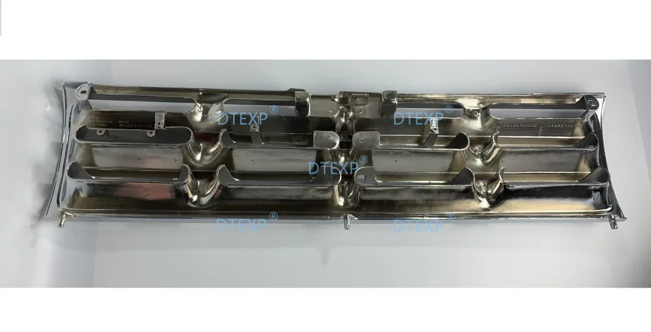 Фото Цельная сетка бампера для передней решетки Pajero для Montero V31 V32 V33 V43 Решетка радиатора хром или черный 1989-1999 L4 или V6 №2