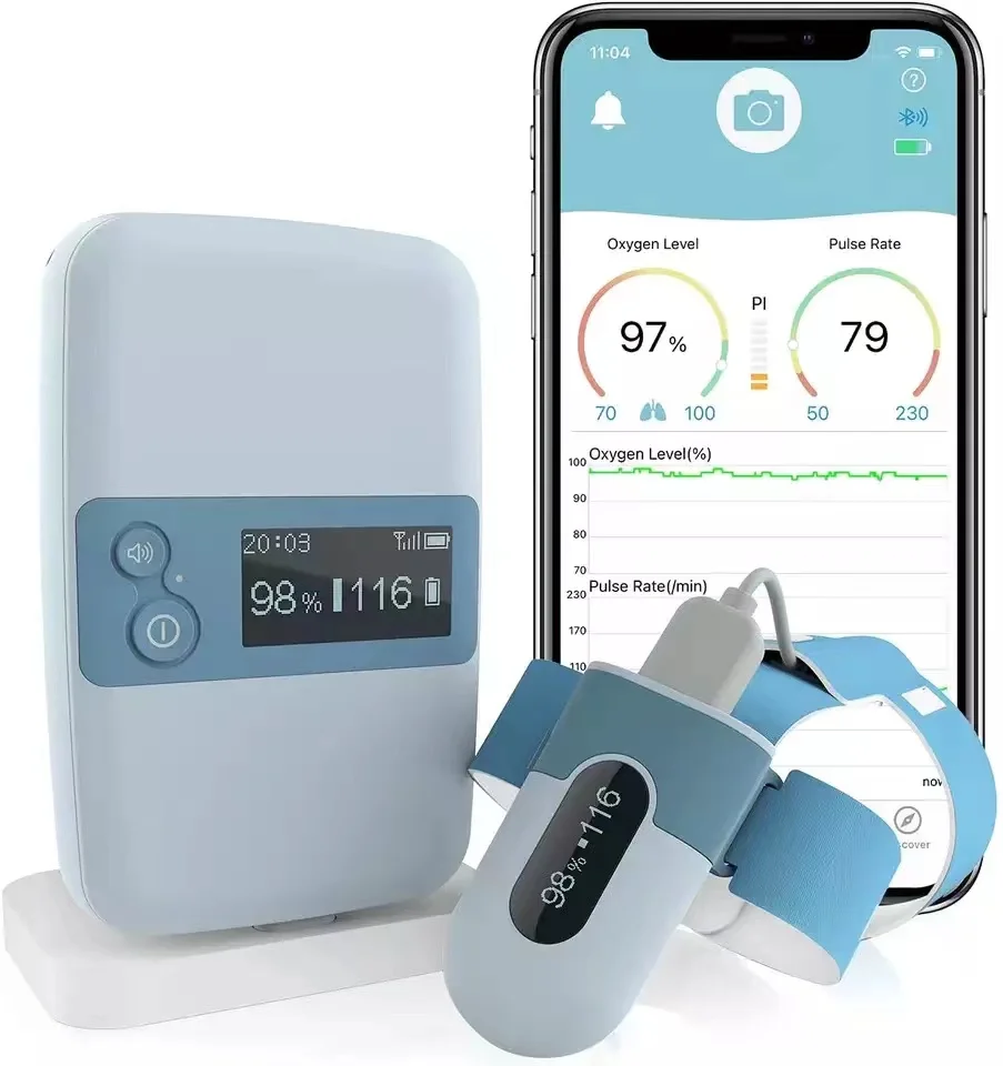 

Bluetooth Смарт-браслет Babyo2 S2, заряжаемое звуковое напоминание, носимый ребенок Spo2, монитор пульса и уровня кислорода в крови