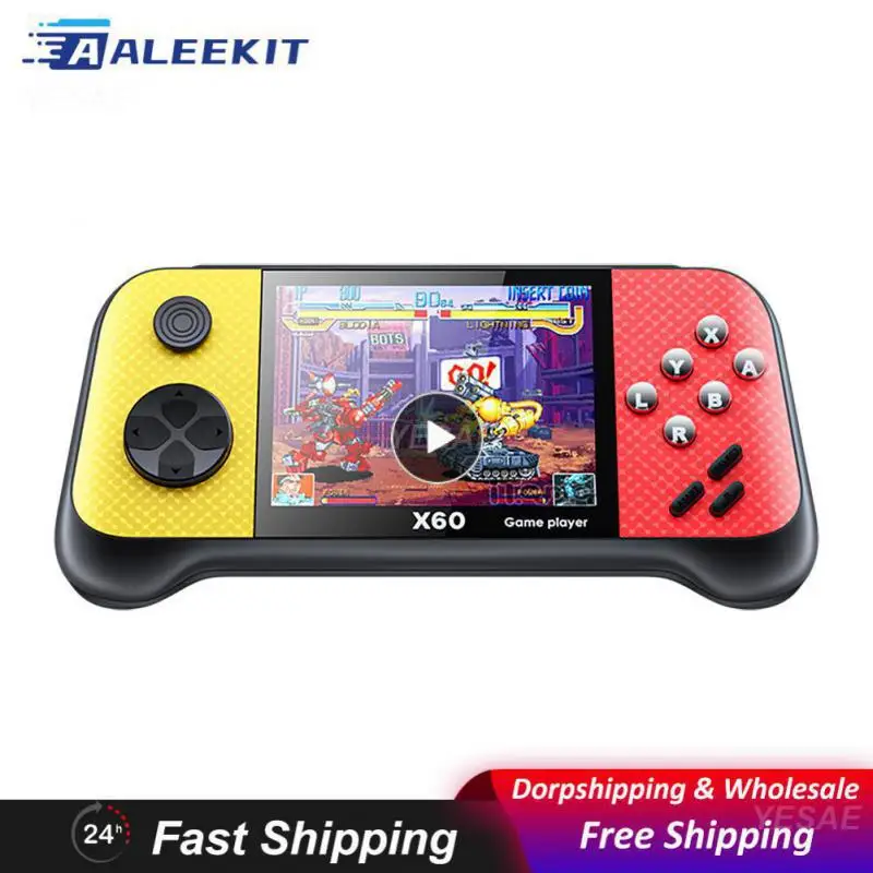 

Handheld Game Console 8gb Rom Built-in 6800 Games Portable Retro Game Console Handheld Game Player Game Players Video Player