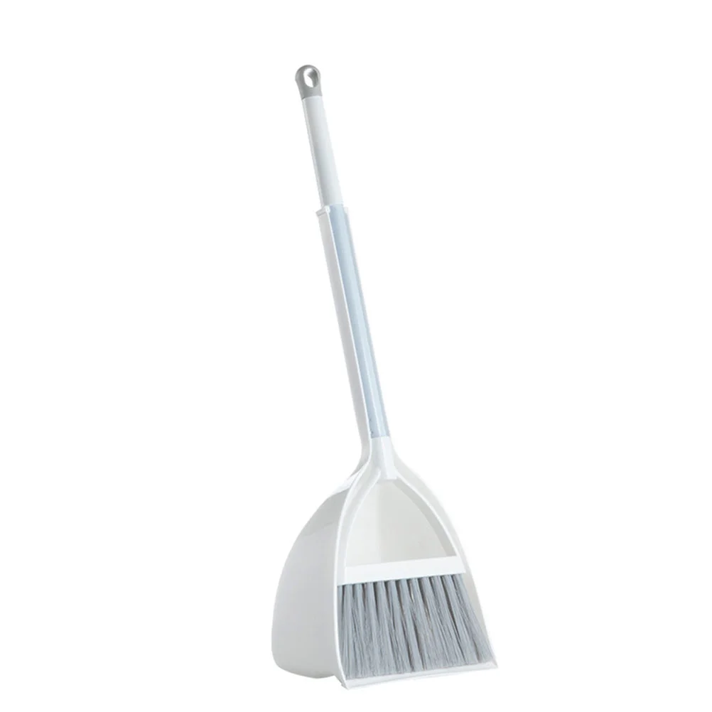 

1 Set of Small Broom And Dustpan Pretend Play Cleaning Toys Kids Plastic Broom