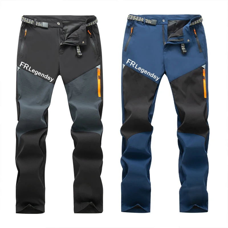 

Winter Waterproof Cycling Bike Pants Men 2022 Thermal Sports MTB Bike Trousers Bicycle Pants Hiking Windproof Warm Fleece Pant