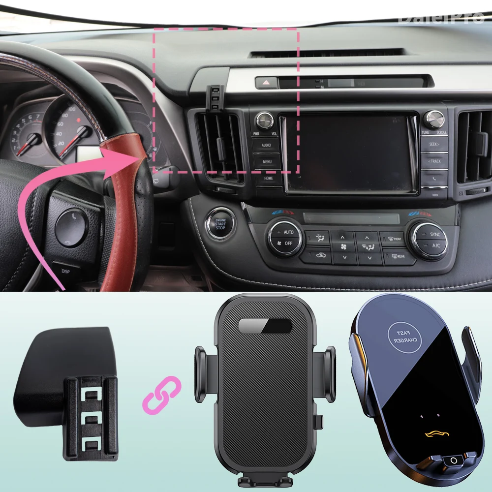 Для Toyota RAV4 RAV 4 2013 2014 2015 2016-2019 автомобильное крепление для телефона держатель с