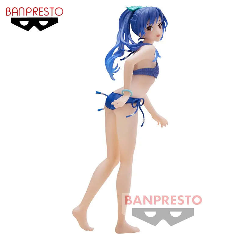 

In Stock Banpresto The Idolm Ster kisaragi chihaya Genuine Anime Figure Model Doll Action Figures Collection New Toys Gifts PVC