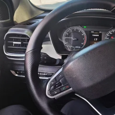 Оплетка на руль автомобиля на заказ, 100% подходит для Geely Tugella Atlas Pro Binray Preface Galaxy L6, автомобильные товары, обертка на руль