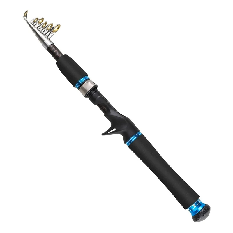 

New Fishing Rods Telescopic Fishing Pole Durable Lightweight Sensitive 2.1M Carbon Fiber Ultralight Travel Trout Fishing