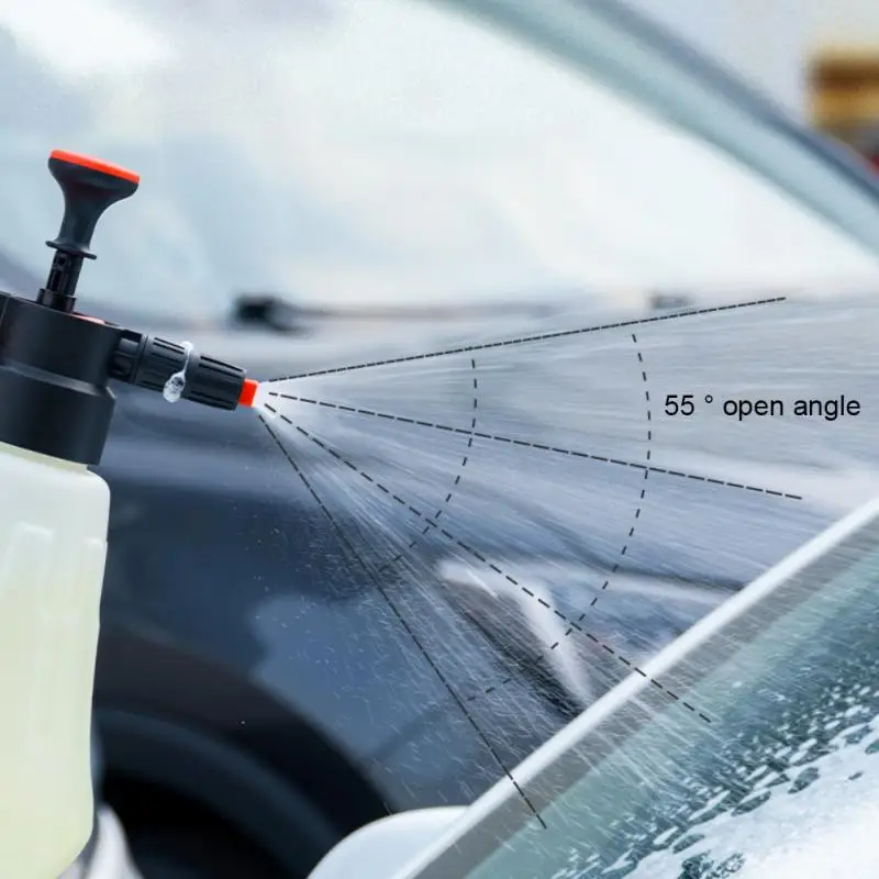 

Car Washing Foam Spray 1.5/2L High-pressure Spray Pot Special Artificial Products For Car Washing Air Pressure Spray Plastic Pot