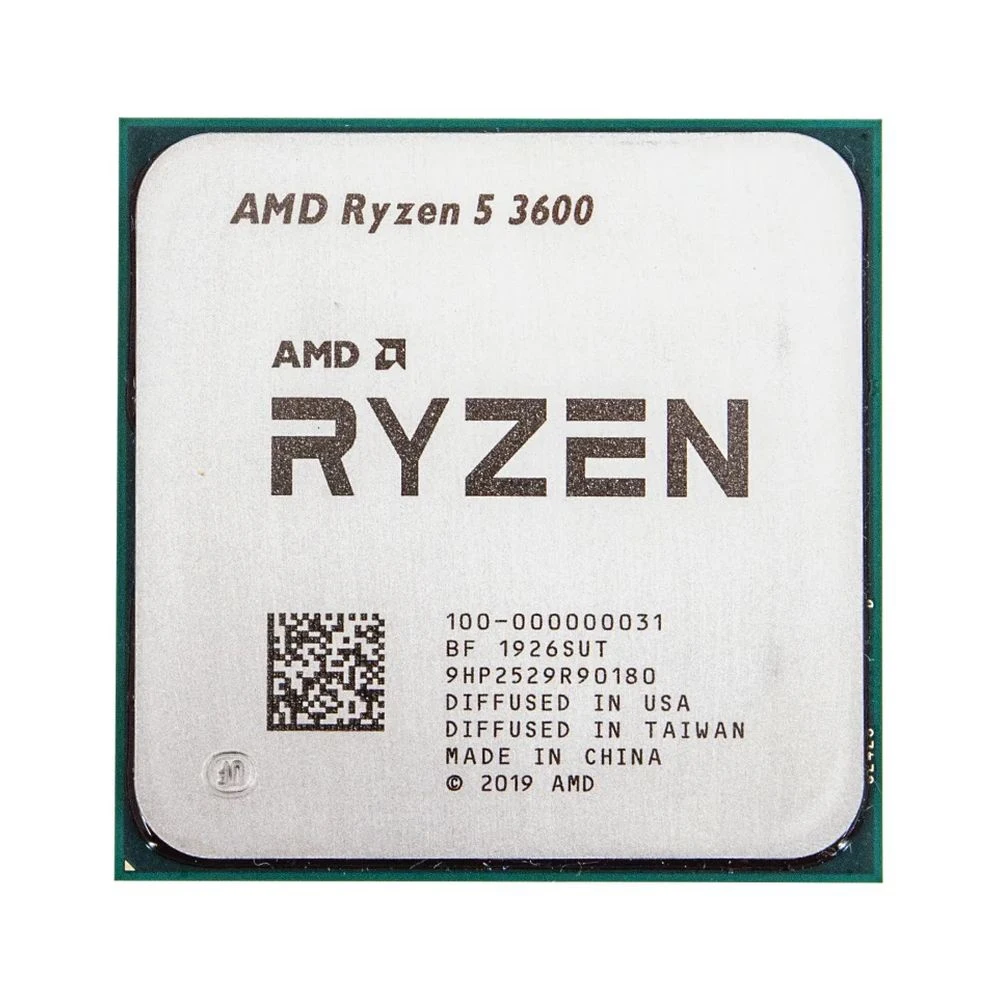 Процессор AMD Ryzen 5 3600 3.6 ГГц Turbo 4.2 6-ядерный L3 32 Мб Сокет AM4 OEM+Cooler |