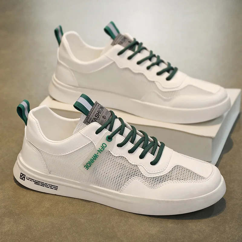 Мужская обувь летние сетчатые повседневные рыбацкие тапочки лоферы без шнуровки