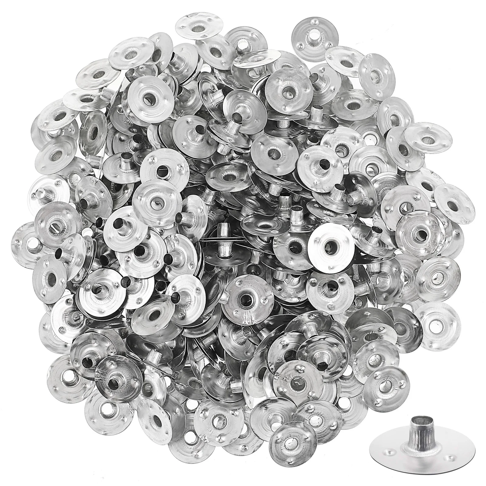 

Wick Holders Making Tabs Metal Jar Wicks Supplies Base Holder Sustainer