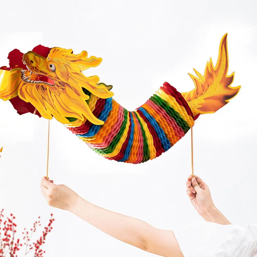 Праздник Весны 80/150/300 см фонарь дракона китайский новый год подвесная бумажная