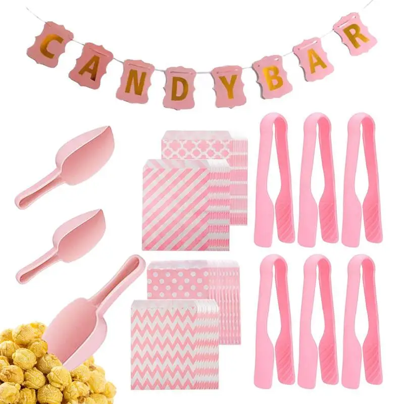 

Bar Decoration Set Bar Decoration Set Birthday Party Supplies With Banner For Theme Party Buffet Lollipop Party Wedding