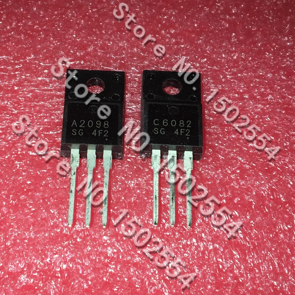 10 шт./лот 2SA2098 2SC6082 A2098 C6082 TO220F принтер к трубке (5 шт. + 5 шт.) | Электронные компоненты