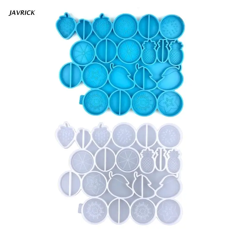 

Straw Topper Resin Mold,Silicone Fruit Shape Epoxy Casting Mould for DIY Crafts