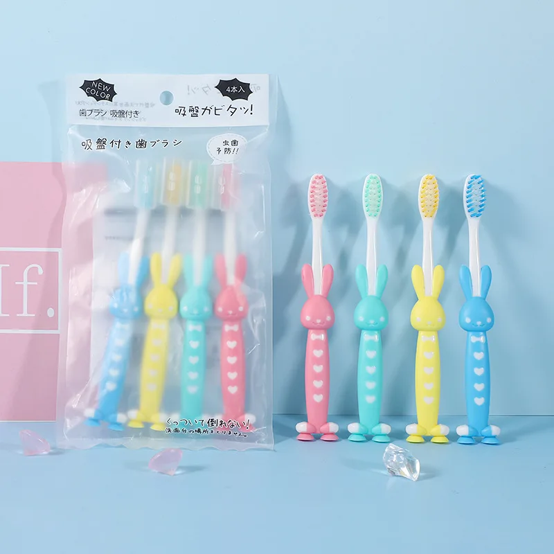 1/4PCS Baby Theeth Brush Kids Soft Silicone Training Toothbrush Baby Children Dental Oral Care Tooth Brush Tool Baby Items