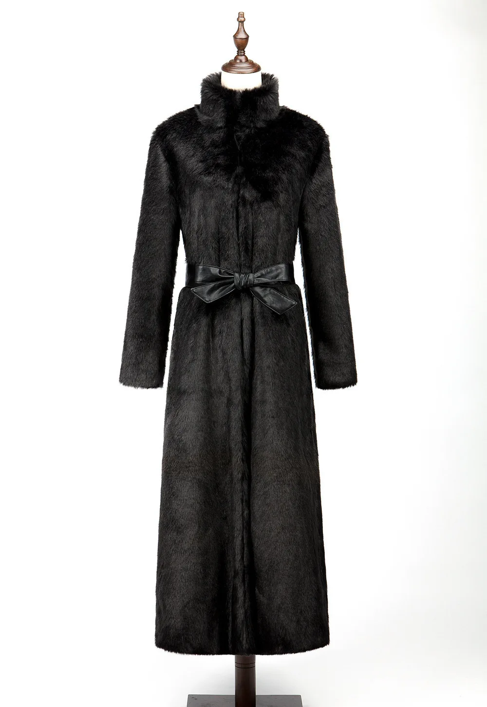 Fur Coat Women Winter Faux Fur Coat Imitation Rabbit Fur Long Section with a Stand Collar Coat for Women Winter Coat Women