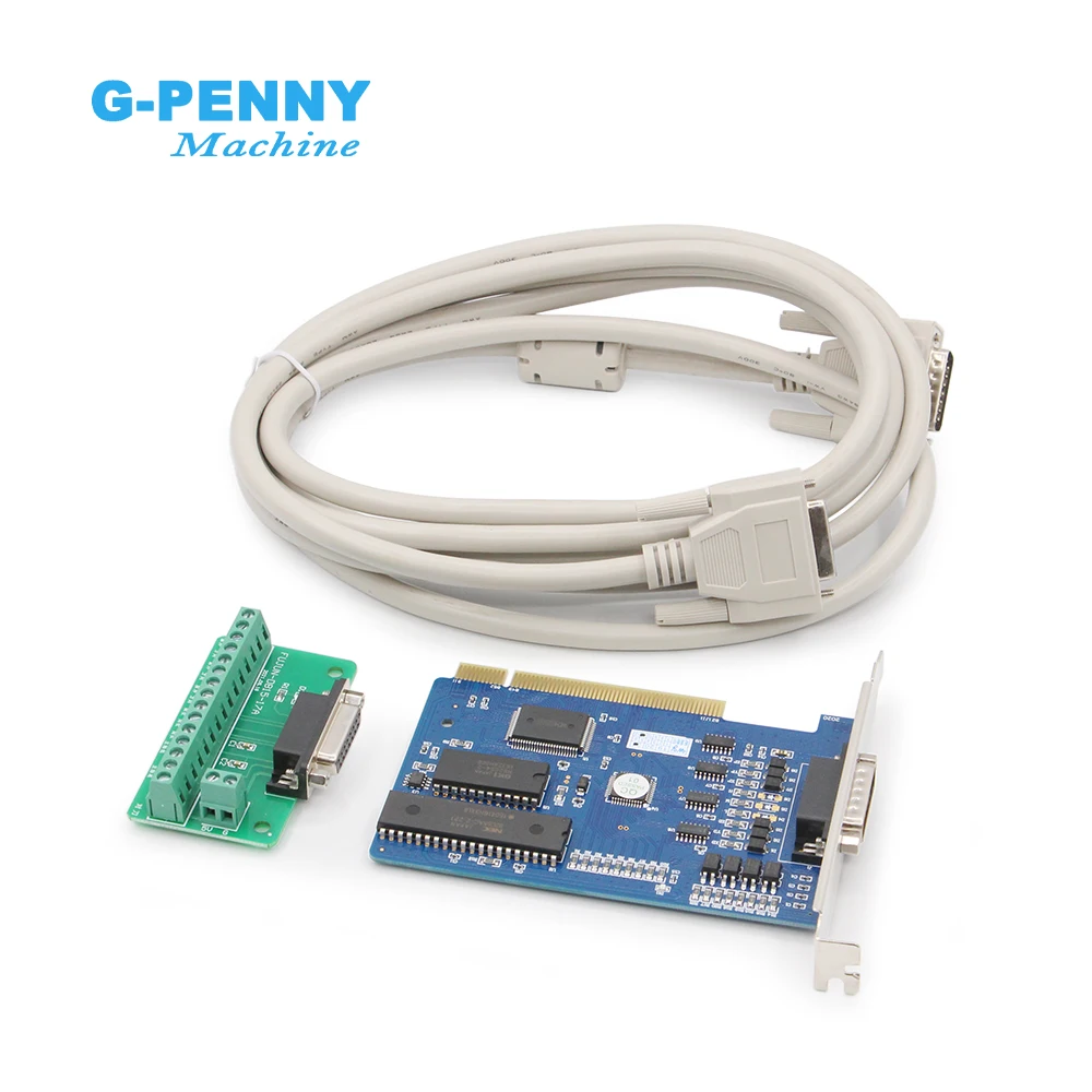 G-Penny NC Studio 3 Axis PCI Motion Control Card for CNC Router Engraving Milling machine For 5.4.49 /5.5.55/ 5.5.60 Software images - 6