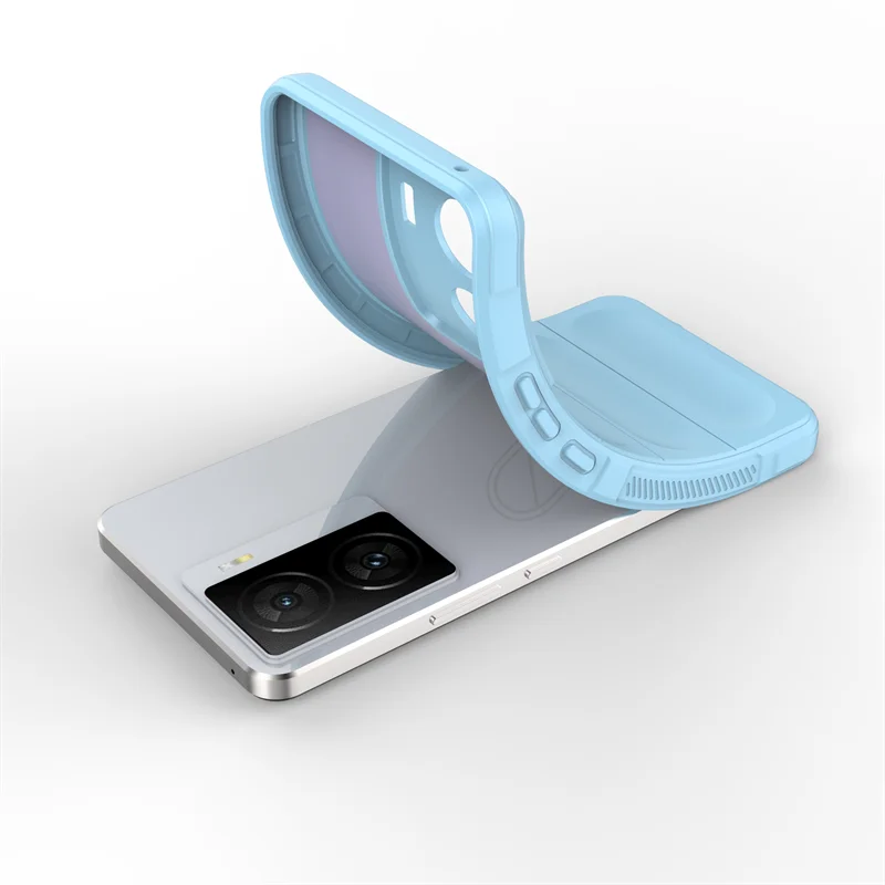 For IQOO Z7 5G Case For  IQOO Z7 Cover Funda Shell Multicolor Soft Silicone TPU Protective Phone Bumper For IQOO Z7