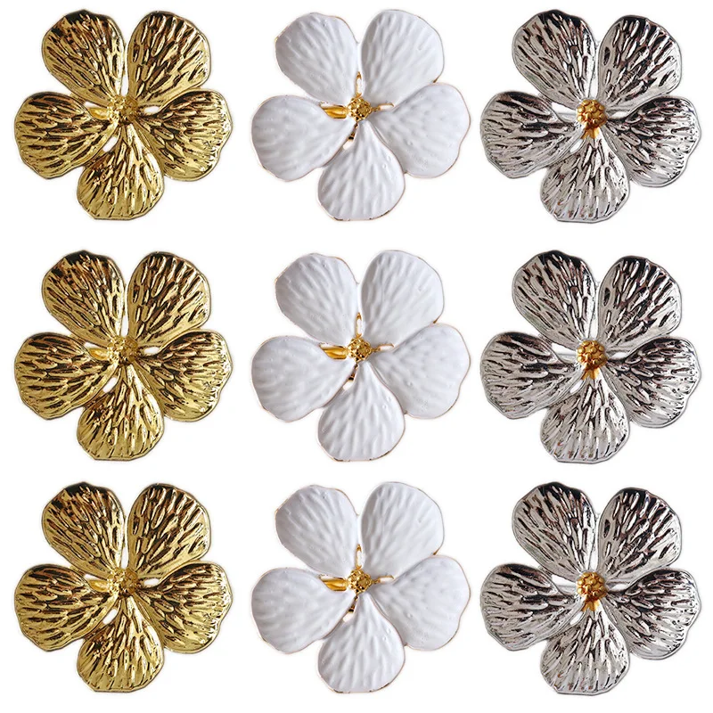 

2/4/6/8 шт., пряжки для салфеток, 5 лепестков