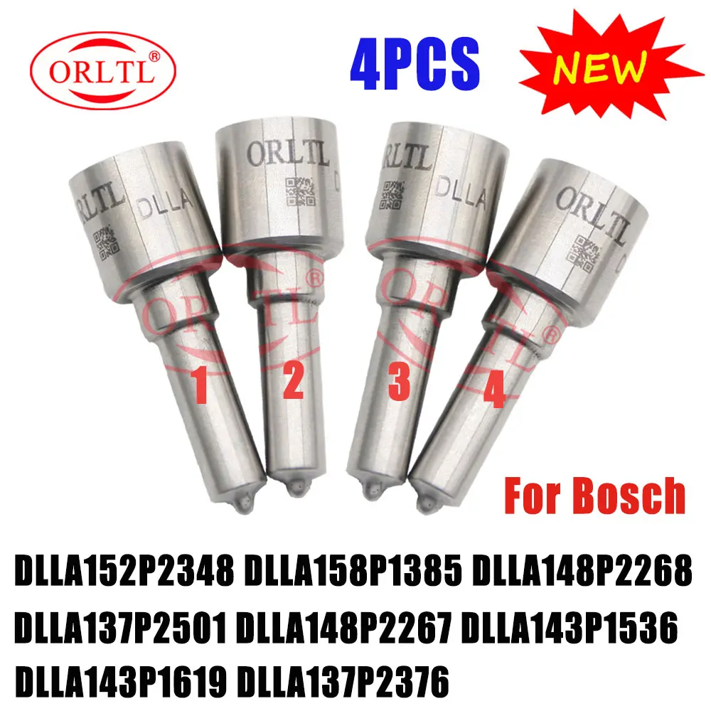4 шт. DLLA152P2348 DLLA158P1385 DLLA148P2268 DLLA137P2501 DLLA148P2267 DLLA143P1536 DLLA143P1619 DLLA137P2376 Форсунка инжектора
