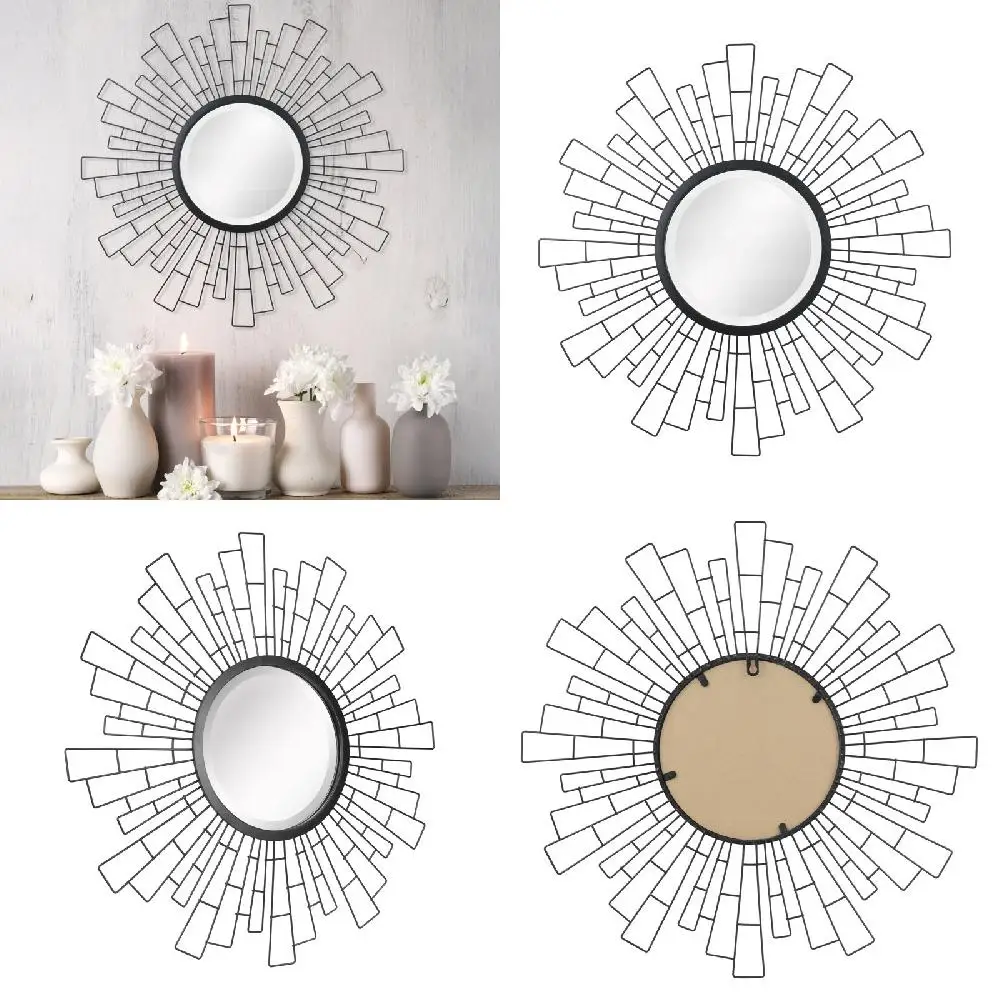 

"Stylish Vintage Korean Full Body Decorative Mirror for Home Decor, Perfect for Room, Shower, Desk"