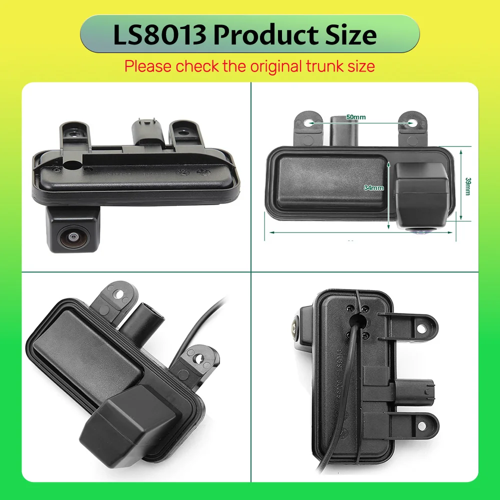 CVBS AHD 1080P Автомобильная камера заднего вида на ручке багажника для Mercedes Benz B Class W246