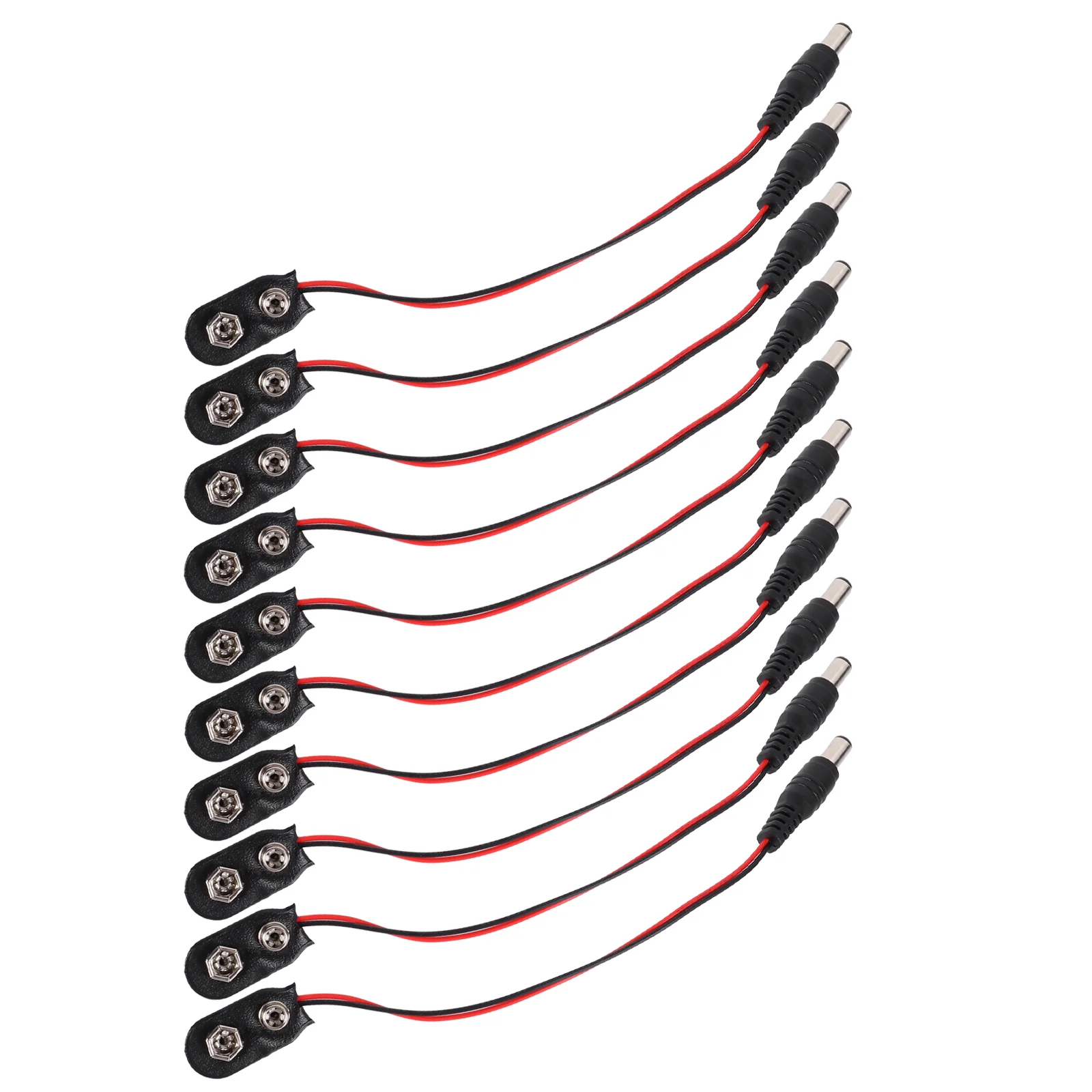 

Connector Connectors 9V Snap Type Fixing Dc Holder I Guitar Clip Bucklespickup Case Clips Volt Accessories Button Cable