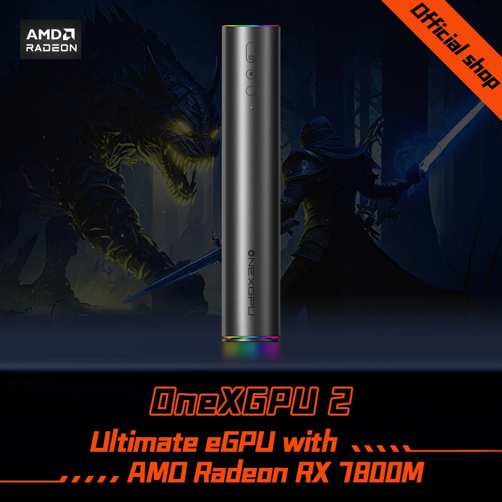 Onexplayer Onexgpu 2 Ultimate eGPU с AMD Radeon RX 7800M