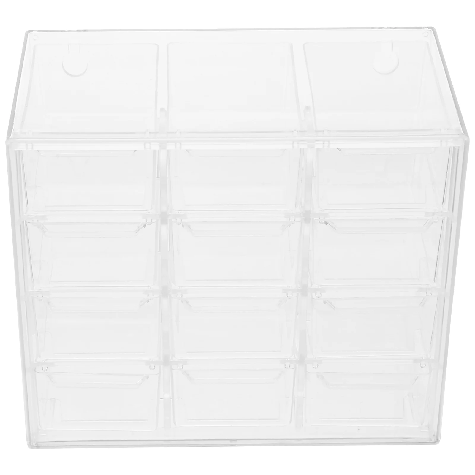 

Прозрачная коробка для хранения, настольный органайзер для макияжа, канцелярский контейнер, Настольный ящик для ювелирных изделий, универсальный бытовой