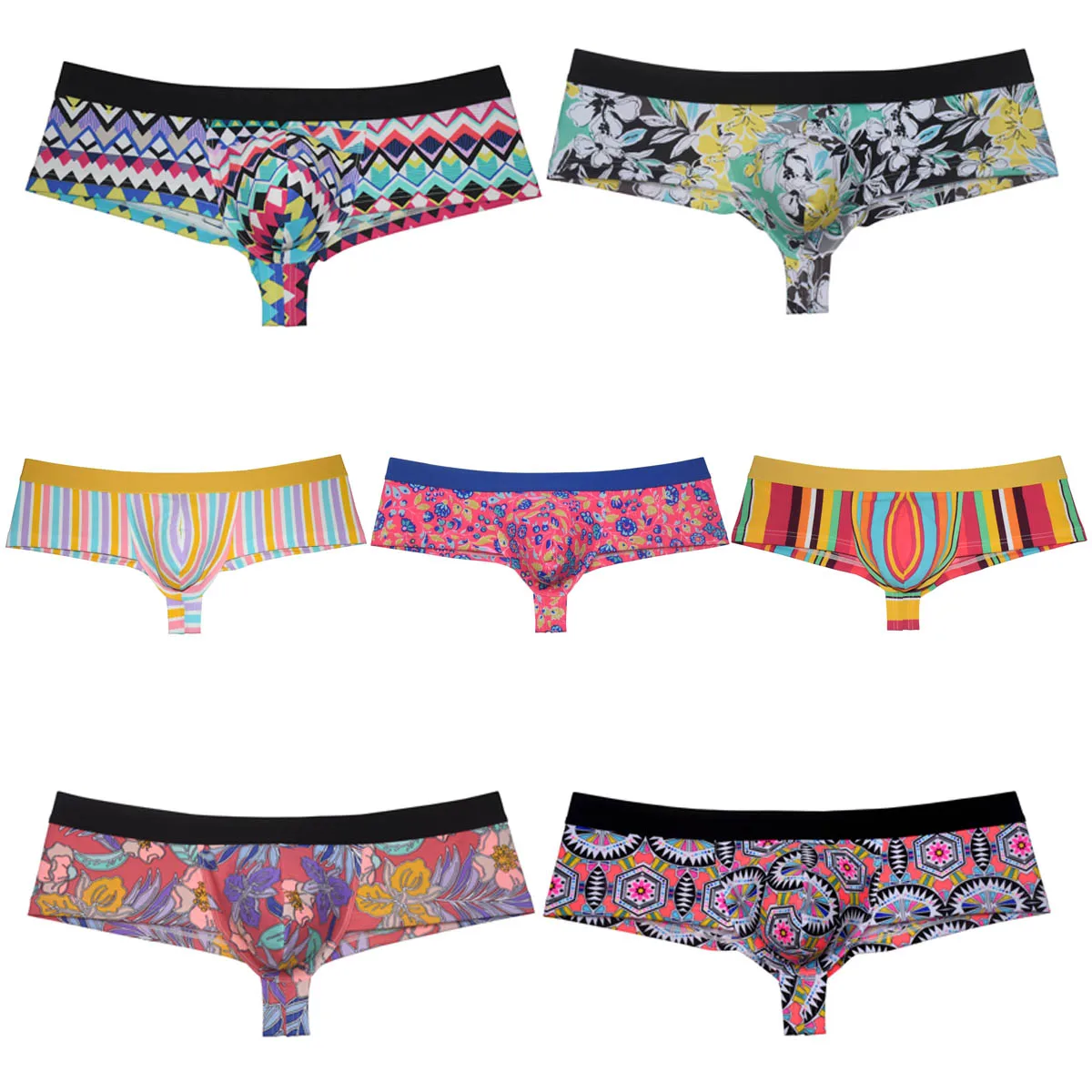 Мужские трусы-боксеры с карманом для щек мягкие быстросохнущие купальники