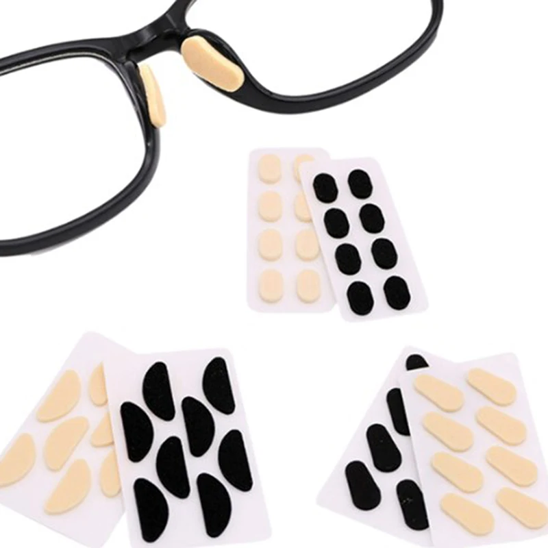 Мягкие противоскользящие накладки на нос очков из вспененного