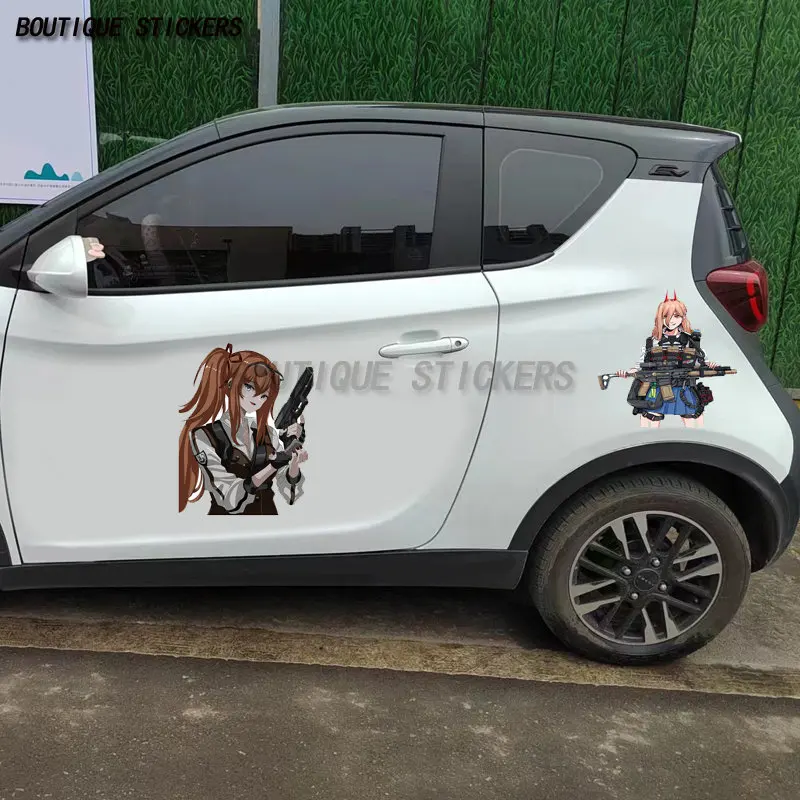 

High quality chainsaw power tactical vest, car sticker, waterproof PVC sticker, car motorcycle decoration accessories