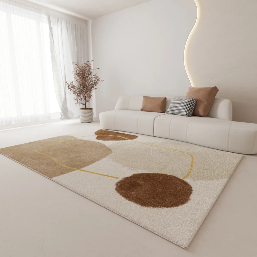 

Living room cashmere carpet coffee table rug bedroom non-slip bedside mats