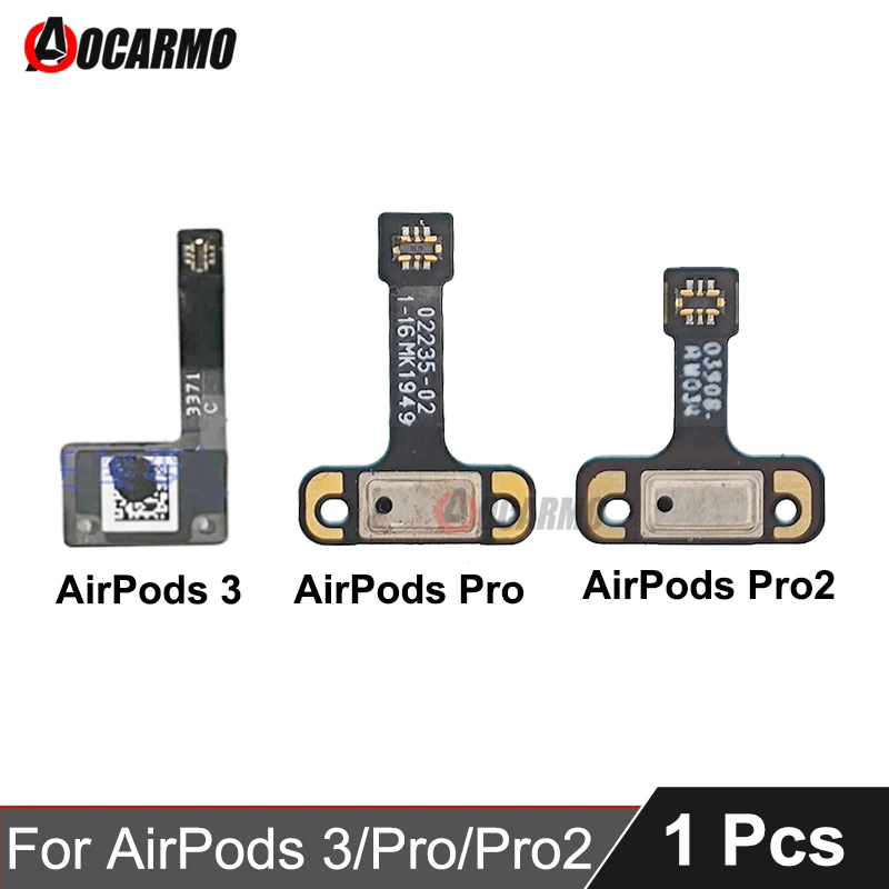 Aocarmo для AirPods 3 Pro Pro2 батарейный отсек магнитная кнопка переключения основная