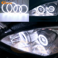 for ssangyong kyron 2005 2014 excellent ultra bright cob led angel eyes kit halo rings light
