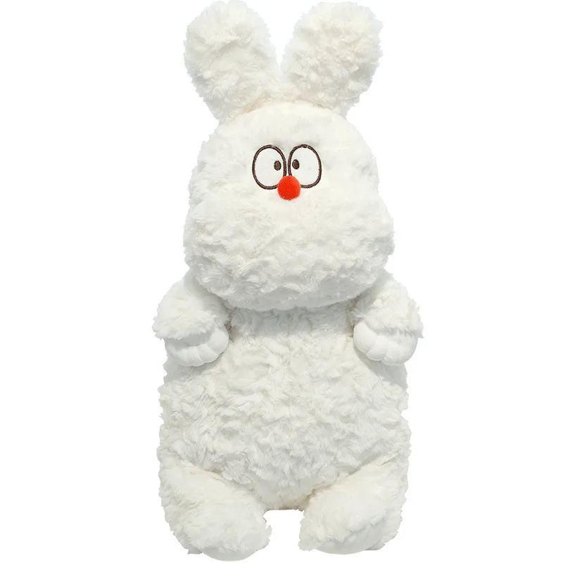 

40CM Bed Pillow Rabbit Plush Toy Stupid And Cute Ear Suspenders Doll Animal Send Children's Birthday Gift
