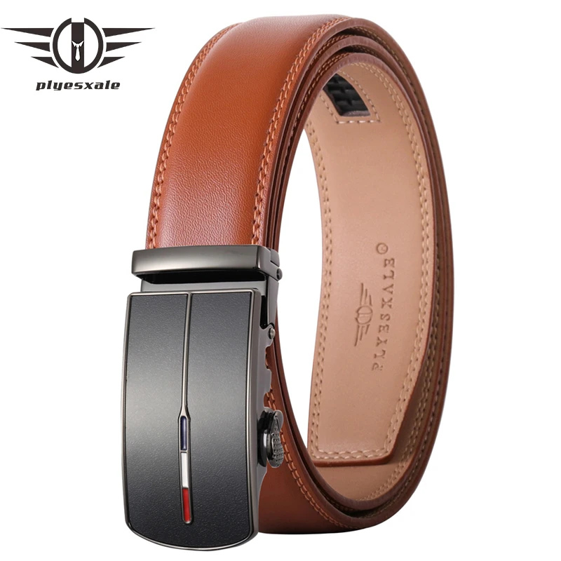 

Black White Brown Leather Belt Men Automatic Buckle Luxury Brand Fashion Designer Mens Belts Casual Business Waist Strap B643
