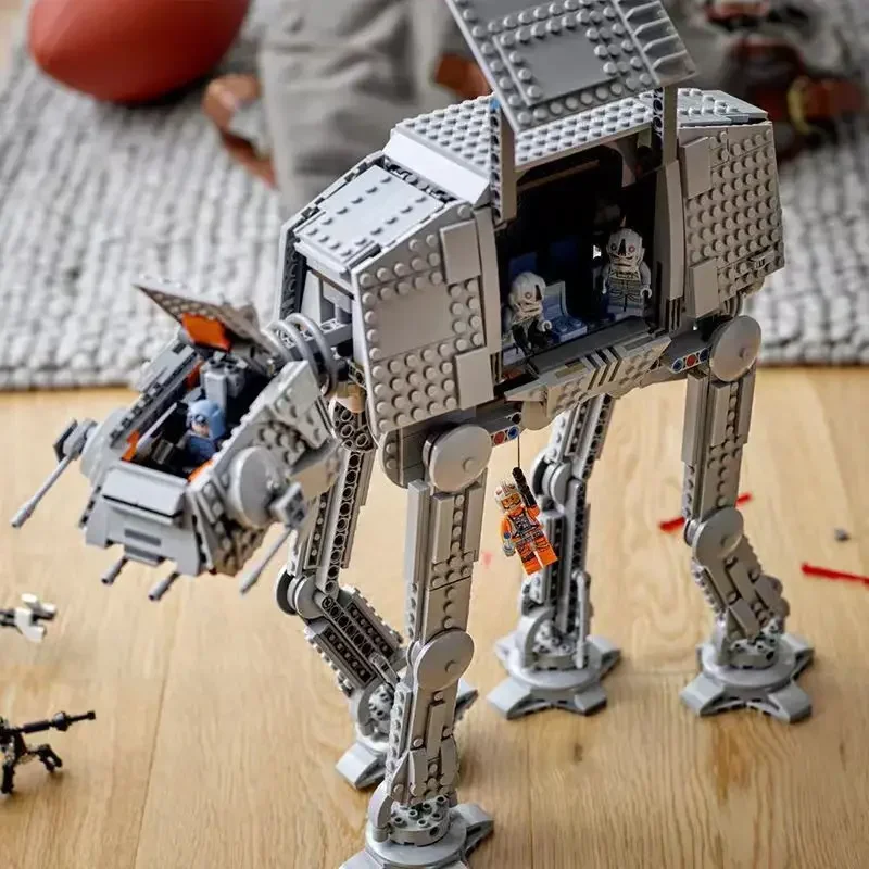 

In Stock 2023 New 1267 Pieces Fier Zu-Zu Walker Moc Motor Space Ship Building Blocks Toys Christmas Gifts 75288