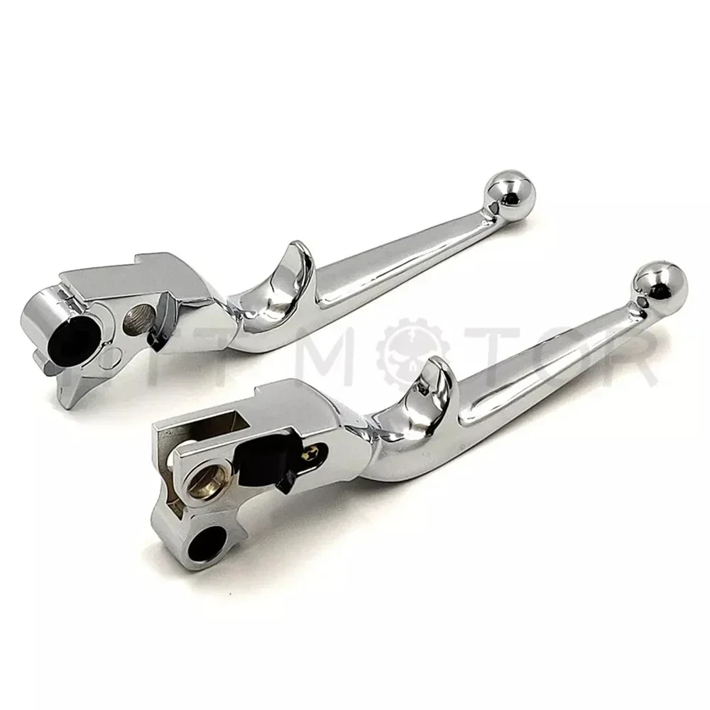 Фото Рычаги тормоза/сцепления для Harley Davidson FLHR Road King Ultra и Touring 1996-2007, аксессуары для мотоциклов №5