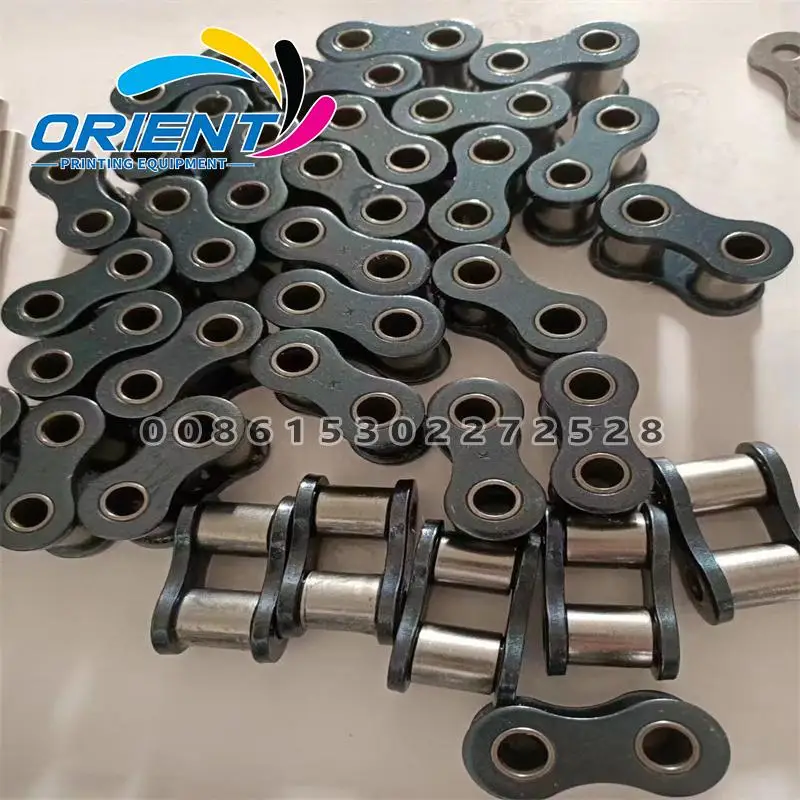 

2pcs 00.580.2613 Inner Chain Link B-16B-1 For Heidelberg SX102 SM102 CX102 CD102 Printmaster SO74 Delivery Chain