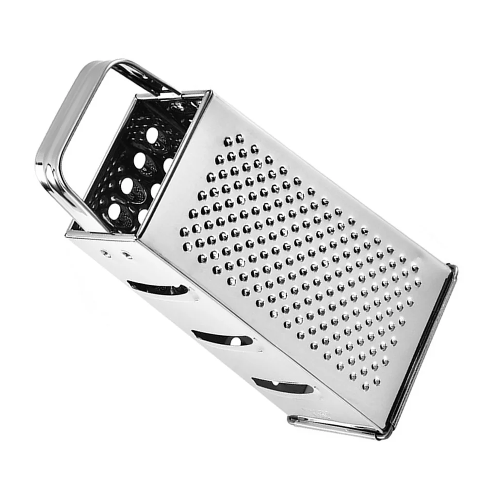 

Grips Box Grater Vegtable Slicer Vegetable Grater Boxed Grater Multipurpose Tool Four-sided Grater Peeler Grip Handle Grater